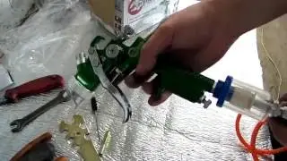 2☼ Intertool PT-0102 HVLP китайский краскопульт