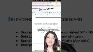 Shreya's Money leak Detector Report! SHOCKING!