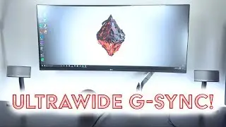 Curved ULTRAWIDE G-Sync Monitor / LG! 166 Hz Gaming!