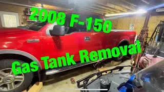 Снятие бензобака F-150 2008. Часть 1
