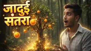 जादुई संतरा 🍊 | एक संतरे ने बदल दी किस्मत | Moral Story in Hindi #aivideo #kahani #aianimation