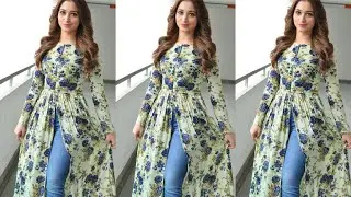 Front Slit Kurti Design 2020 || Trending Front Slit Kurti Design Image..