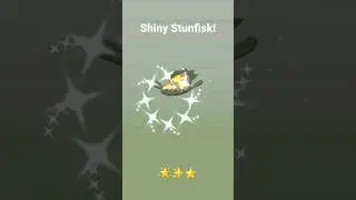 Shiny Stunfisk(Galar) from egg #pok&eacute;mon #shiny #shinyhunt #shinypokemon  #shinyhunting #pokemongo