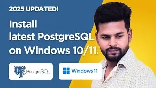 How to install PostgreSQL on Windows 11 | TheGradGenius
