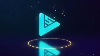 Vibrant Glow Logo Intro