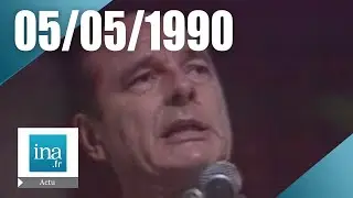 19/20 FR3 du 5 mai 1990 : Violente polémique entre Chirac et Le Pen | Archive INA