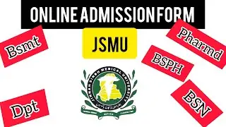 How to fill Jinnah university admission form|Jinnah Sindh medical university Karachi admission 2026