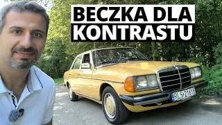 Mercedes W123 - beczka kontrastu