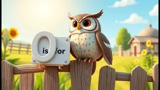 O is for Owl 🦉 | Keagan and the Magic Book | ABC Animal Adventures
