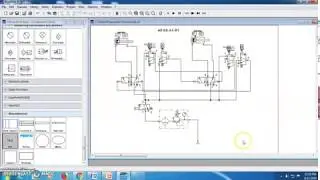 Festo Fluid sim | A+B+A-B- | Automation simulation | Sequential circuit in fluid power automation