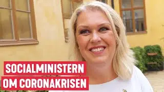 Lena Hallengren om &aring;ret med coronakrisen