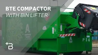 BTE compactor with bin lifter