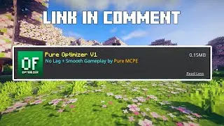 PURE OPTIMIZER V1 FOR MCPE 1.21+ | LAG FIX & FPS BOOST 