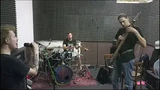 atypic's rehearsal - chapman stick, drums and voice