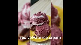 red velvate ice cream||creamy texture just like velvate|| घर पर बनाऐ बाजार जैसी की्मी रेड वेलवेट