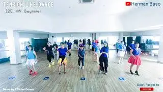 Tension - Line Dance | KD Line Dance | KyungOk Kim | Beginner