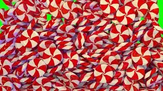 Green Screen Candy falling