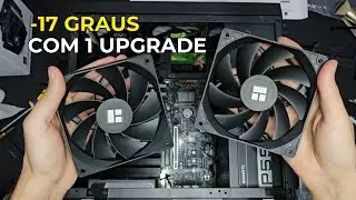 Instalei o AIR COOLER Assassin X e o Ryzen 7600 esfriou na hora!