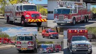 Southern Arizona Fire Agencies Firetruck Responses [TFD,NWFD,RRFM,GV/SRFD]