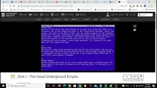 Zork I, II, III Walkthrough