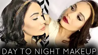 Day To Night HOLIDAY Makeup Tutorial | DRUGSTORE