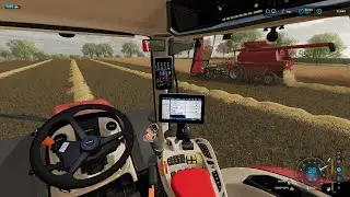 FS 22 * Ohio Richlands * 20 * Rain Interrupted Canola Harvest, Straw Swath (Time-Lapse)