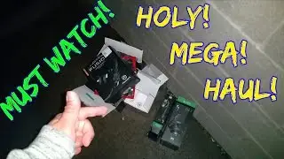 MEGA! MEGA! HAUL!!! (MUST WATCH) Gamestop Dumpster Diving #46