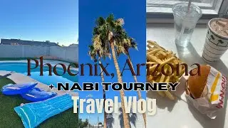 A FEW DAYS IN PHOENIX, ARIZONA VLOG: My First Time Going To Phoenix & The Nabi Tourney, Air B&B