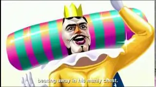 Touch My Katamari intros and tutorial level
