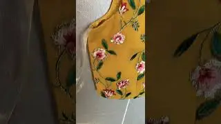 Indya haulter neck crop top/blouse #shorts #youtubeshorts #shortvideo