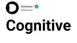 Cognitive Meaning In English