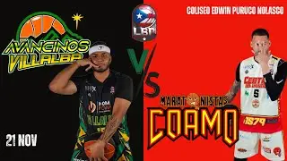 🎥 Villalba 🆚 Coamo | Liga de Baloncesto Puertorriqueña 2024