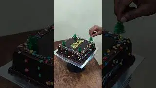 2024 New Christmas Cake design #trending #shortvideo #viral #ytshorts #shortsfeed #christmascake
