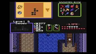 Zelda Classic &rarr; Tower of Courage: 29 - Level 8, Temple of the Stars