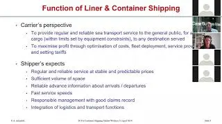 SCTA Next Gen - Shipping Economics by Amir Alizadeh on April 21st 2021