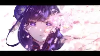【AMV】Genshin Impact ~ Tales of Raiden Shogun ~ 夢と葉桜 / Yume To Hazakura / Dreams and Faded Sakura