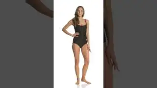 Active Spirit Women's Stencil One Piece Swimsuit | SwimOutlet.com