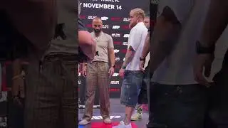 JAKE PAUL & GERVONTA DAVIS FACE OFF 👀