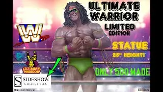 Ultimate Warrior 1:4 Scale WWE Statue | PCS - Sideshow Collectibles | Limted Edition #174/500