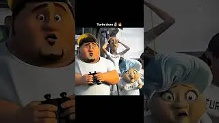 Turbo Aura☠️🤯 #cartoon #challenge #youtubeshorts #car #cars #cat