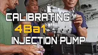 How to calibrate 4Ba1 injection pump ||Calibrating 4ba1 || calibration