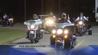 Rolling Thunder motorcycle club donates chair to Southwest High School
