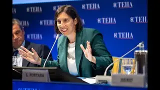 Elly Schlein (Partito Democratico) al 51° Forum TEHA di Cernobbio
