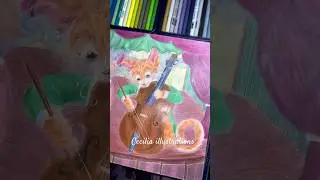 New artwork!!!#classic#cats#instrumental#artstyle#oc#oc#trending#