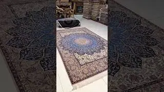 ⚜️⚜️6 meter pure silk persian handwoven rug⚜️⚜️ #calmdown #iranian carpet #persian silk carpet# rug