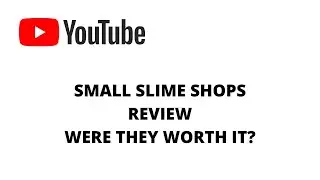100% HONEST SLIME SHOP REVIEW | SMALL SLIME SHOPS | Alexis Edgar