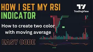 Best RSI setting  | How to create RSI indicator | How to create two color RSI  | SG Trader