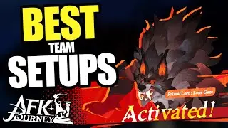 The BEST Team Setups for Primal Lord LONE GAZE F2P & Spender in AFK Journey
