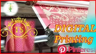 Sarees Digital printing unit / Hyderabad/ Soft Crepe Bandhini Print CutWork#hyderabad