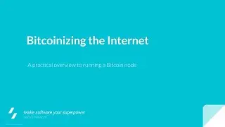 Bitcoin Tuesday Madrid - Running Bitcoin Node (with slides)